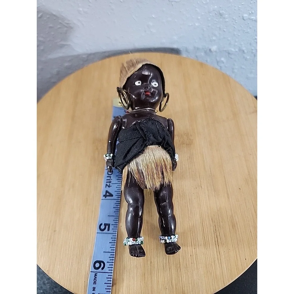 Vintage African Collectible Tribe Doll Made in‎ South Africa 6